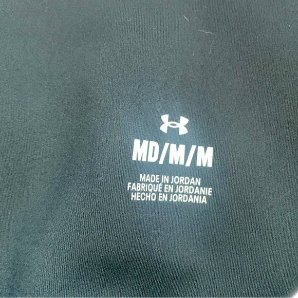 ♠️ UA Under Armour Women’s Fitted High Rise Meridian Ankle Leggings Size M - Picture 5 of 9